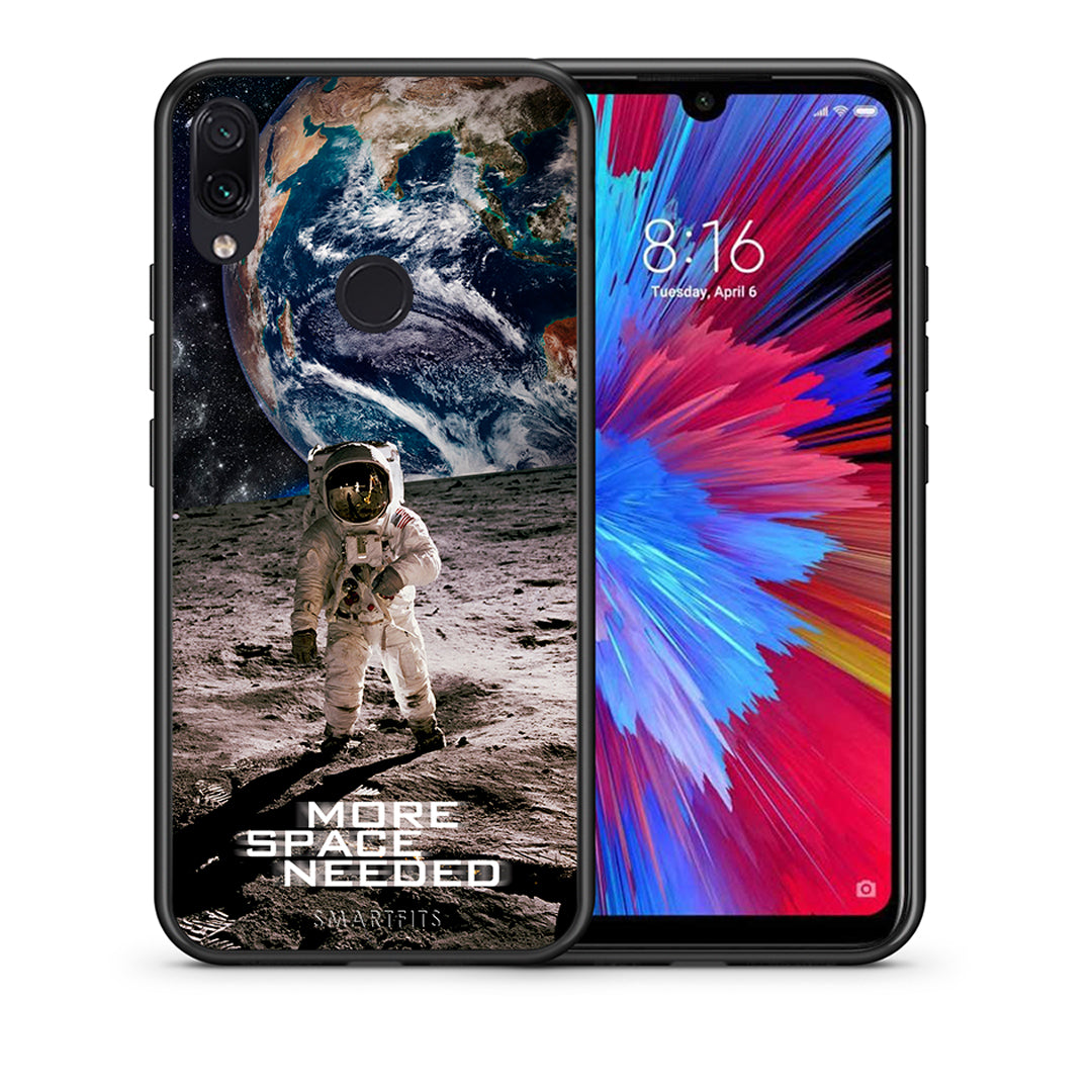 Θήκη Xiaomi Redmi Note 7 More Space από τη Smartfits με σχέδιο στο πίσω μέρος και μαύρο περίβλημα | Xiaomi Redmi Note 7 More Space case with colorful back and black bezels