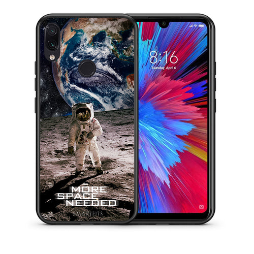 Θήκη Xiaomi Redmi Note 7 More Space από τη Smartfits με σχέδιο στο πίσω μέρος και μαύρο περίβλημα | Xiaomi Redmi Note 7 More Space case with colorful back and black bezels