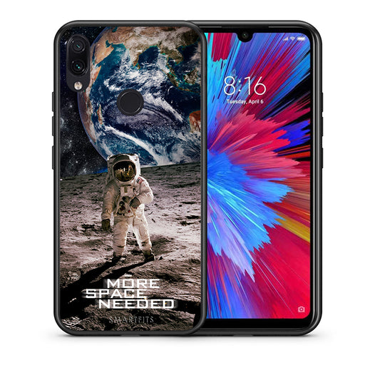 Θήκη Xiaomi Redmi Note 7 More Space από τη Smartfits με σχέδιο στο πίσω μέρος και μαύρο περίβλημα | Xiaomi Redmi Note 7 More Space case with colorful back and black bezels