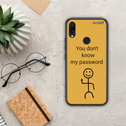 My Password - Xiaomi Redmi Note 7 θήκη