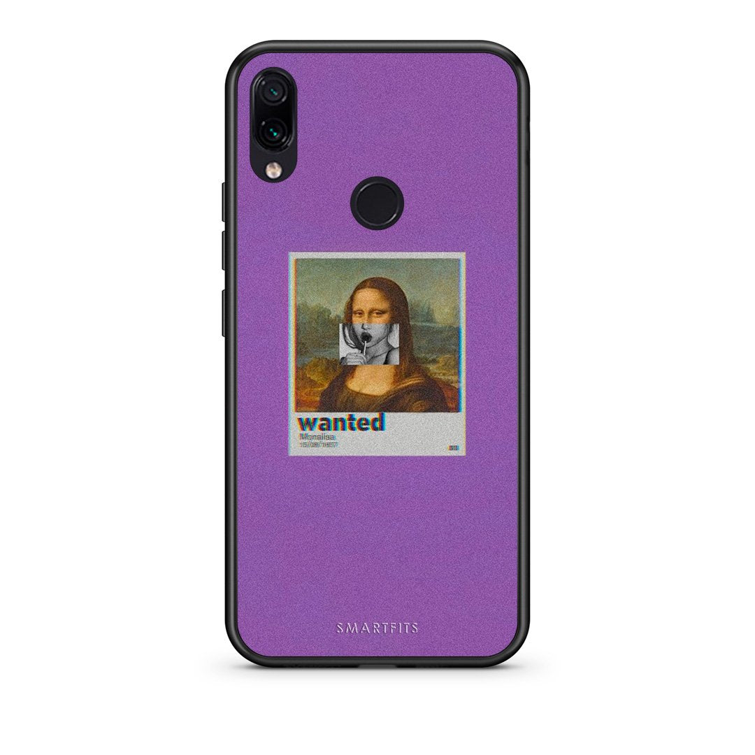 4 - Xiaomi Redmi Note 7 Monalisa Popart case, cover, bumper