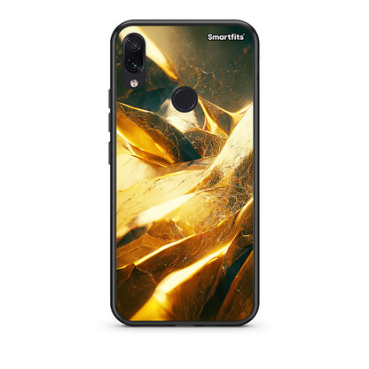 Xiaomi Redmi Note 7 Real Gold θήκη από τη Smartfits με σχέδιο στο πίσω μέρος και μαύρο περίβλημα | Smartphone case with colorful back and black bezels by Smartfits