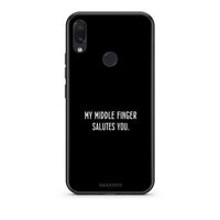 Thumbnail for Xiaomi Redmi Note 7 Salute θήκη από τη Smartfits με σχέδιο στο πίσω μέρος και μαύρο περίβλημα | Smartphone case with colorful back and black bezels by Smartfits