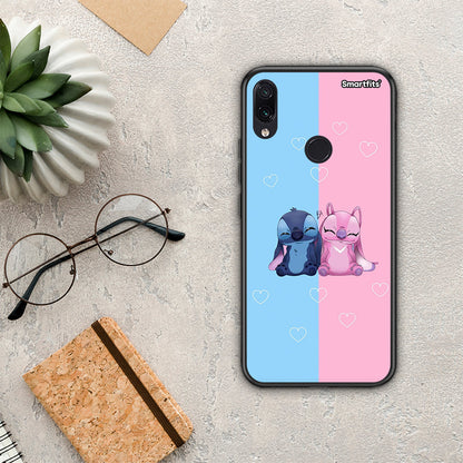 Stitch And Angel - Xiaomi Redmi Note 7 θήκη