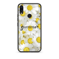 Thumbnail for Xiaomi Redmi Note 7 Summer Daisies Θήκη από τη Smartfits με σχέδιο στο πίσω μέρος και μαύρο περίβλημα | Smartphone case with colorful back and black bezels by Smartfits