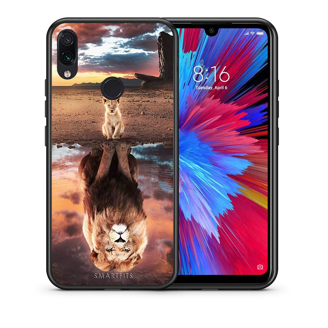 Θήκη Αγίου Βαλεντίνου Xiaomi Redmi Note 7 Sunset Dreams από τη Smartfits με σχέδιο στο πίσω μέρος και μαύρο περίβλημα | Xiaomi Redmi Note 7 Sunset Dreams case with colorful back and black bezels