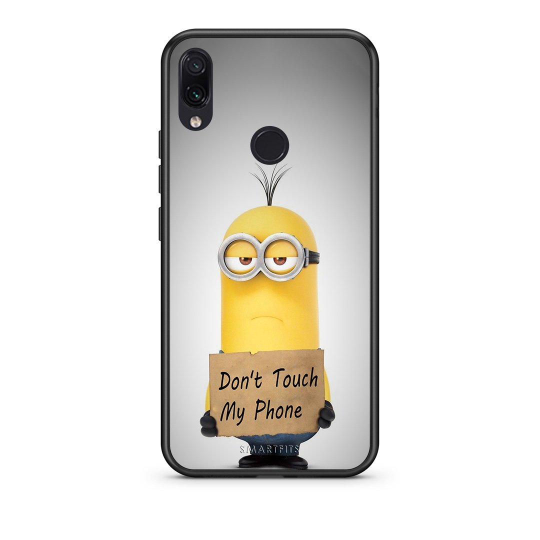 4 - Xiaomi Redmi Note 7 Minion Text case, cover, bumper