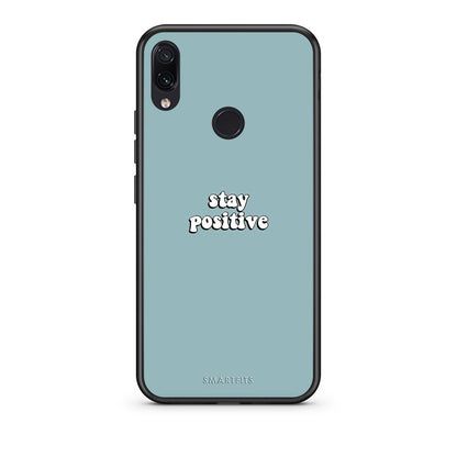 4 - Xiaomi Redmi Note 7 Positive Text case, cover, bumper