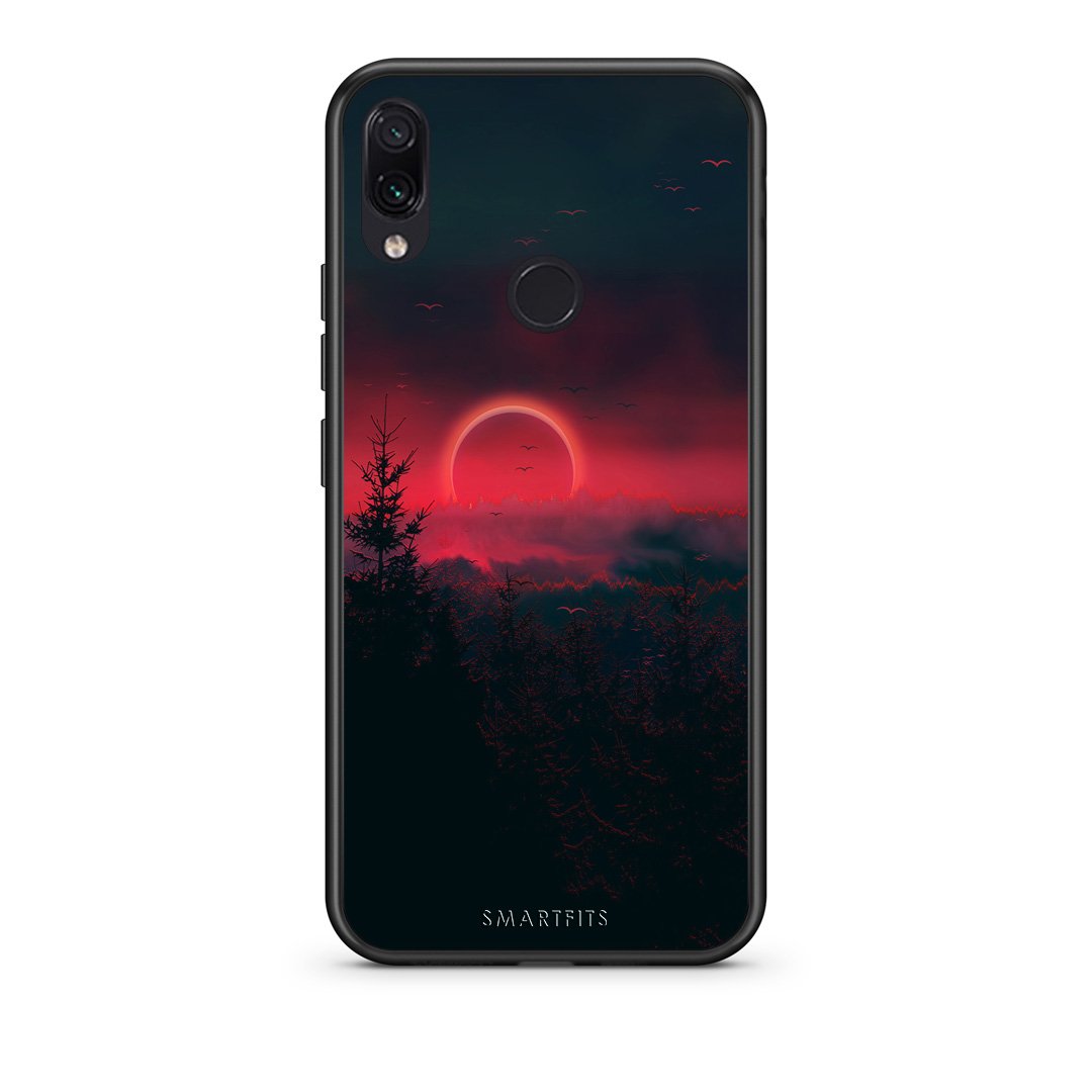 4 - Xiaomi Redmi Note 7 Sunset Tropic case, cover, bumper