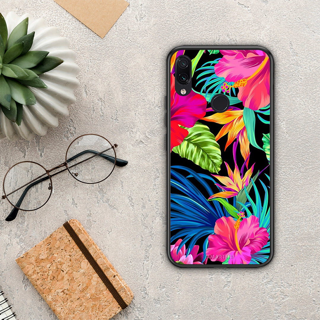 Tropical Flowers - Xiaomi Redmi Note 7 θήκη