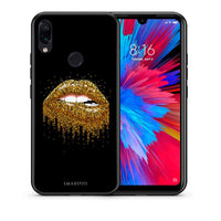 Thumbnail for Θήκη Xiaomi Redmi Note 7 Golden Valentine από τη Smartfits με σχέδιο στο πίσω μέρος και μαύρο περίβλημα | Xiaomi Redmi Note 7 Golden Valentine case with colorful back and black bezels