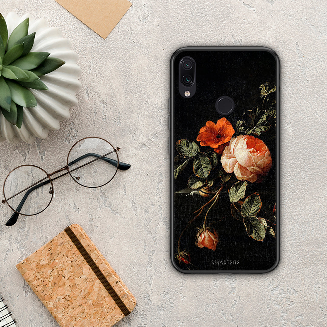 Vintage Roses - Xiaomi Redmi Note 7 θήκη