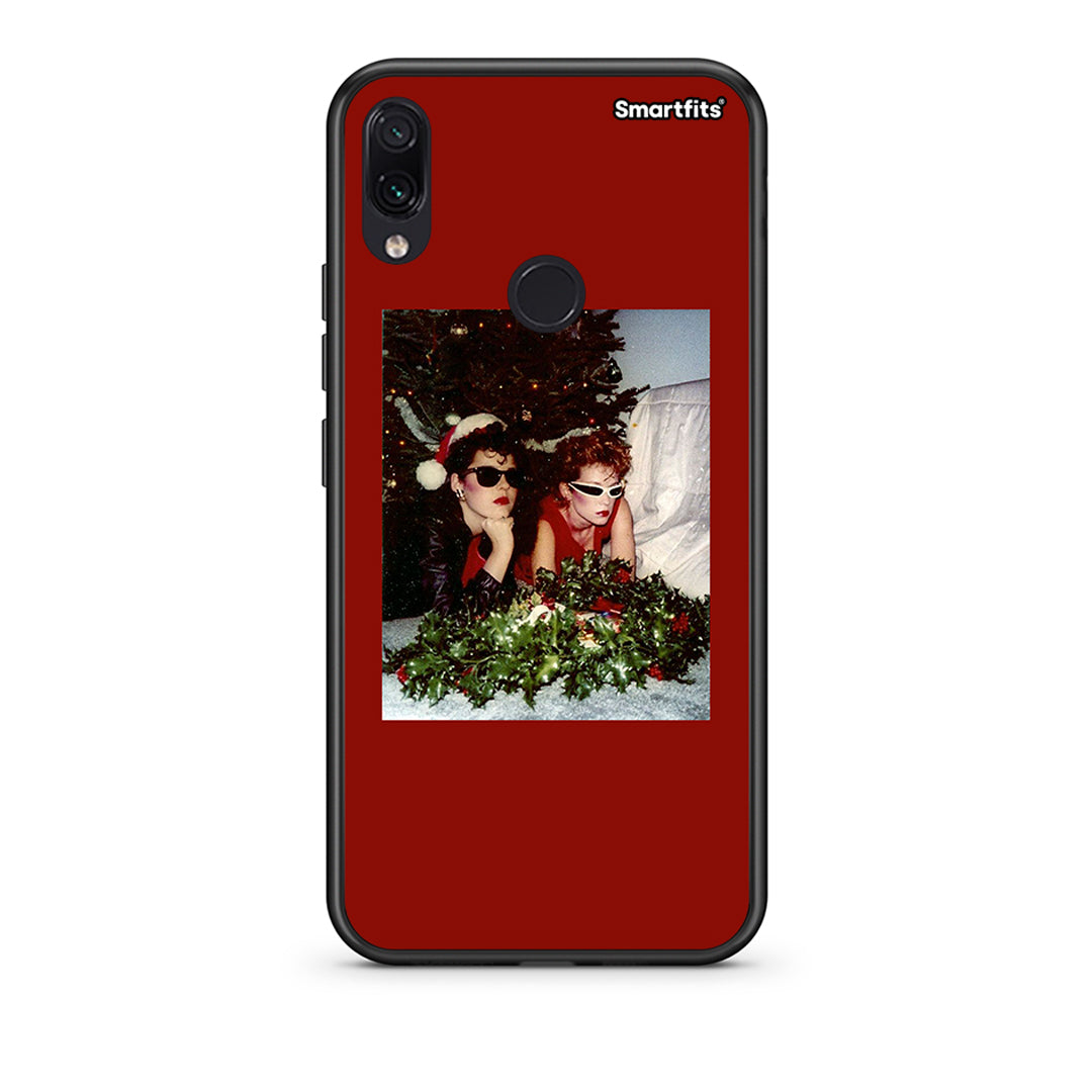 Xiaomi Redmi Note 7 Waiting For Xmas θήκη από τη Smartfits με σχέδιο στο πίσω μέρος και μαύρο περίβλημα | Smartphone case with colorful back and black bezels by Smartfits