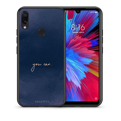 Θήκη Xiaomi Redmi Note 7 You Can από τη Smartfits με σχέδιο στο πίσω μέρος και μαύρο περίβλημα | Xiaomi Redmi Note 7 You Can case with colorful back and black bezels
