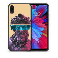 Thumbnail for Θήκη Αγίου Βαλεντίνου Xiaomi Redmi Note 7 Zeus Art από τη Smartfits με σχέδιο στο πίσω μέρος και μαύρο περίβλημα | Xiaomi Redmi Note 7 Zeus Art case with colorful back and black bezels