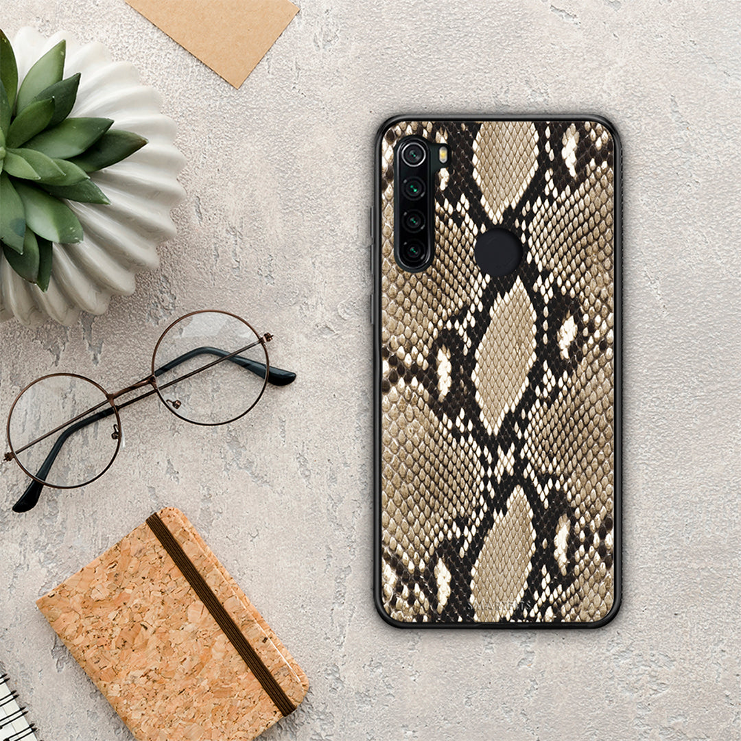 Animal Fashion Snake - Xiaomi Redmi Note 8 θήκη