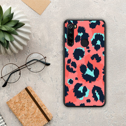 Animal Pink Leopard - Xiaomi Redmi Note 8 θήκη