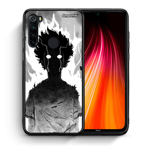 Θήκη Xiaomi Redmi Note 8 Anime Boy από τη Smartfits με σχέδιο στο πίσω μέρος και μαύρο περίβλημα | Xiaomi Redmi Note 8 Anime Boy case with colorful back and black bezels