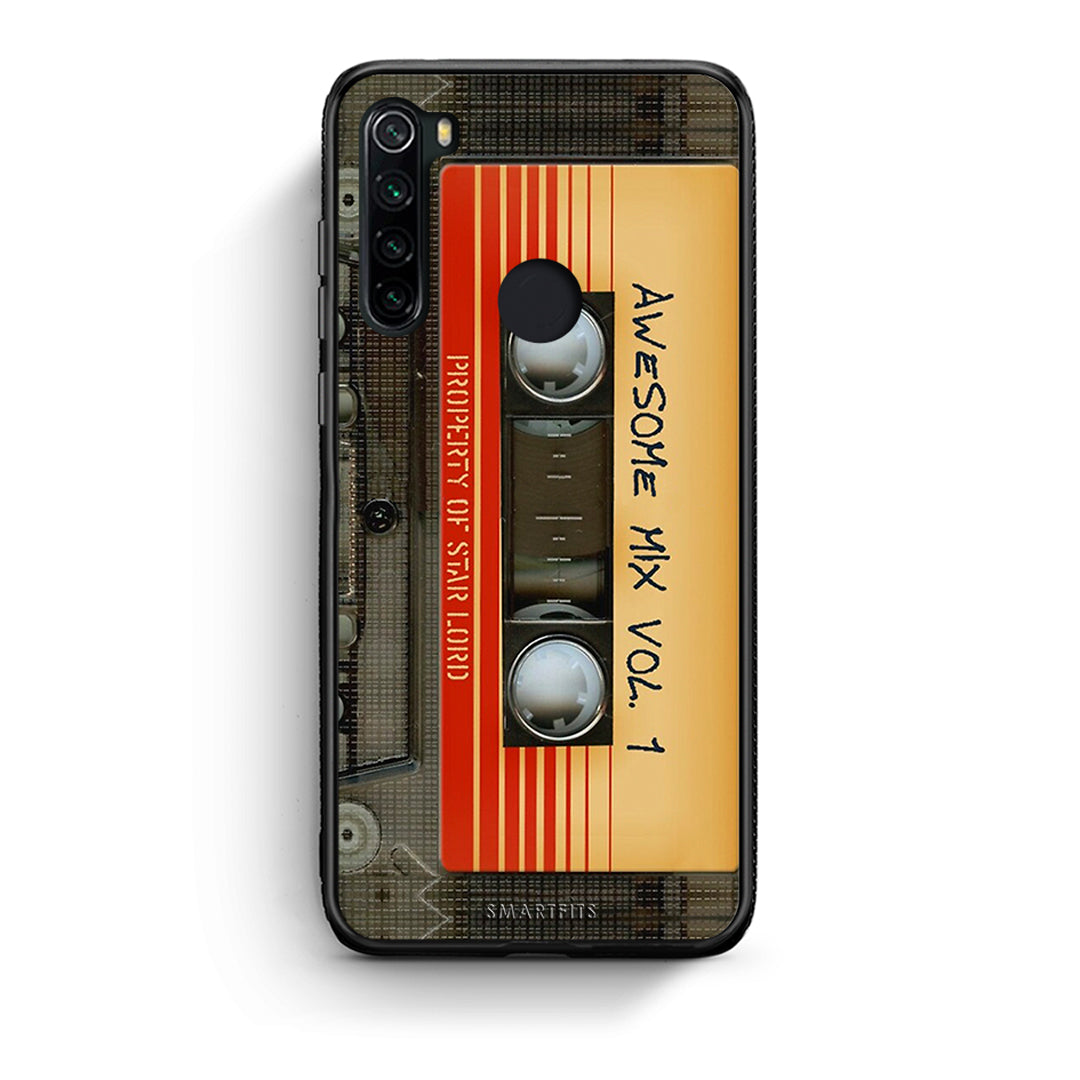 Xiaomi Redmi Note 8 Awesome Mix θήκη από τη Smartfits με σχέδιο στο πίσω μέρος και μαύρο περίβλημα | Smartphone case with colorful back and black bezels by Smartfits