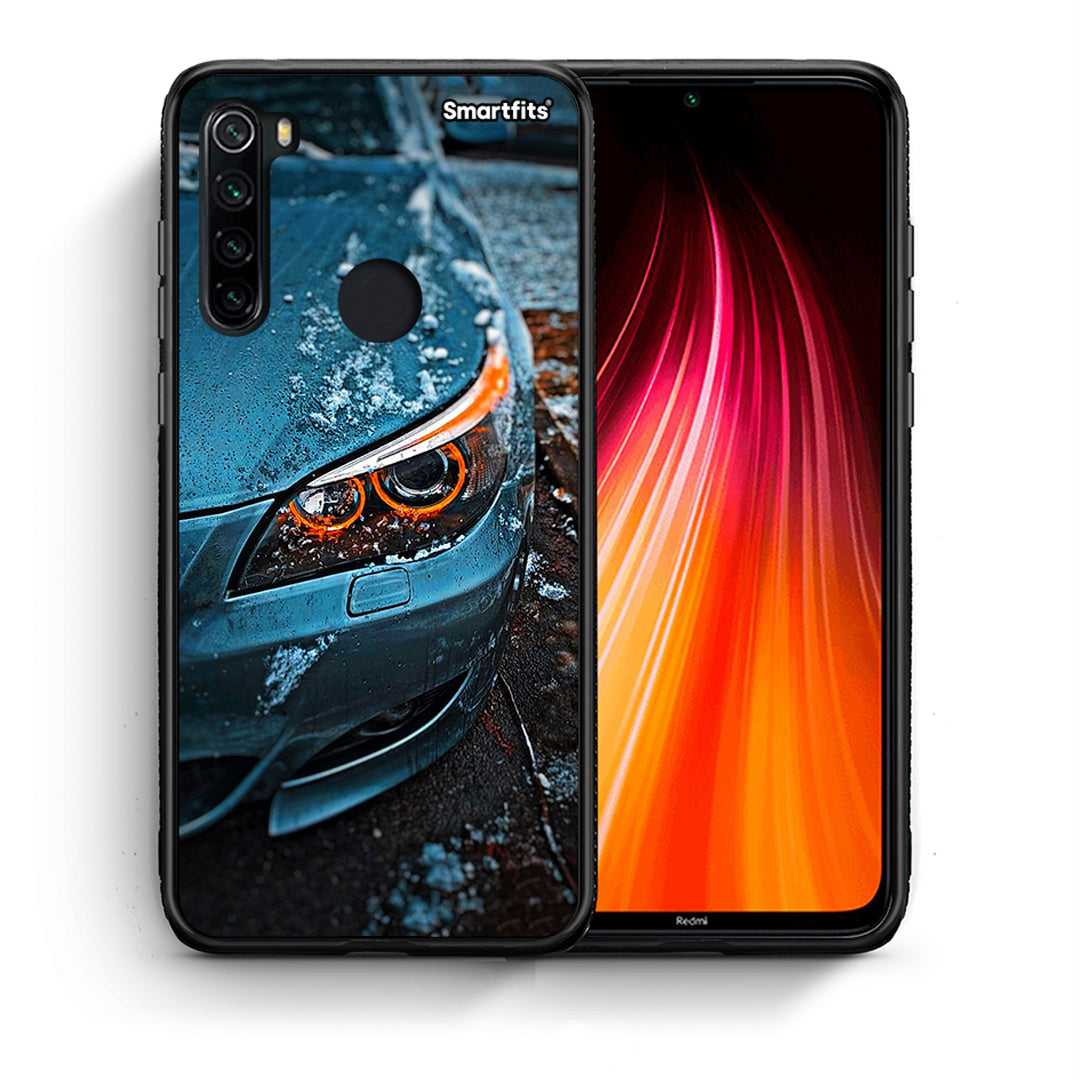 Θήκη Xiaomi Redmi Note 8 Bmw E60 από τη Smartfits με σχέδιο στο πίσω μέρος και μαύρο περίβλημα | Xiaomi Redmi Note 8 Bmw E60 case with colorful back and black bezels