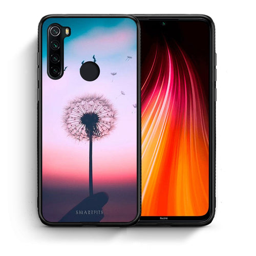 Θήκη Xiaomi Redmi Note 8 Wish Boho από τη Smartfits με σχέδιο στο πίσω μέρος και μαύρο περίβλημα | Xiaomi Redmi Note 8 Wish Boho case with colorful back and black bezels