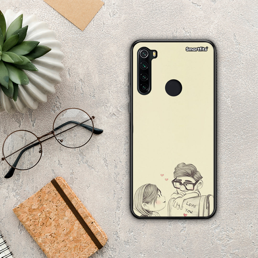 Carl And Ellie - Xiaomi Redmi Note 8 θήκη