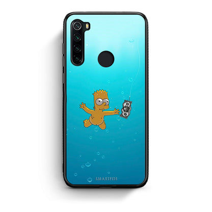 Xiaomi Redmi Note 8 Chasing Money θήκη από τη Smartfits με σχέδιο στο πίσω μέρος και μαύρο περίβλημα | Smartphone case with colorful back and black bezels by Smartfits