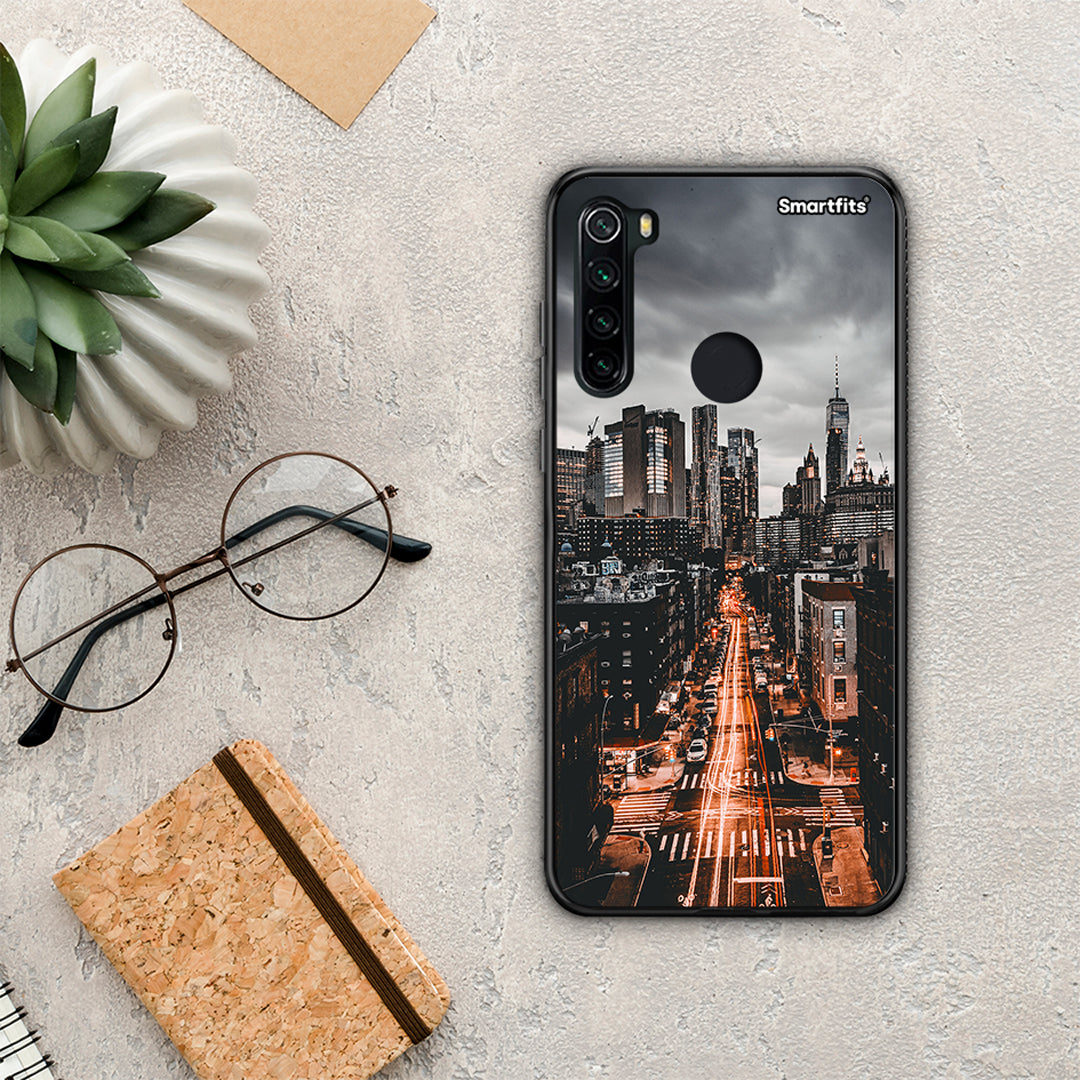 City Lights - Xiaomi Redmi Note 8 θήκη