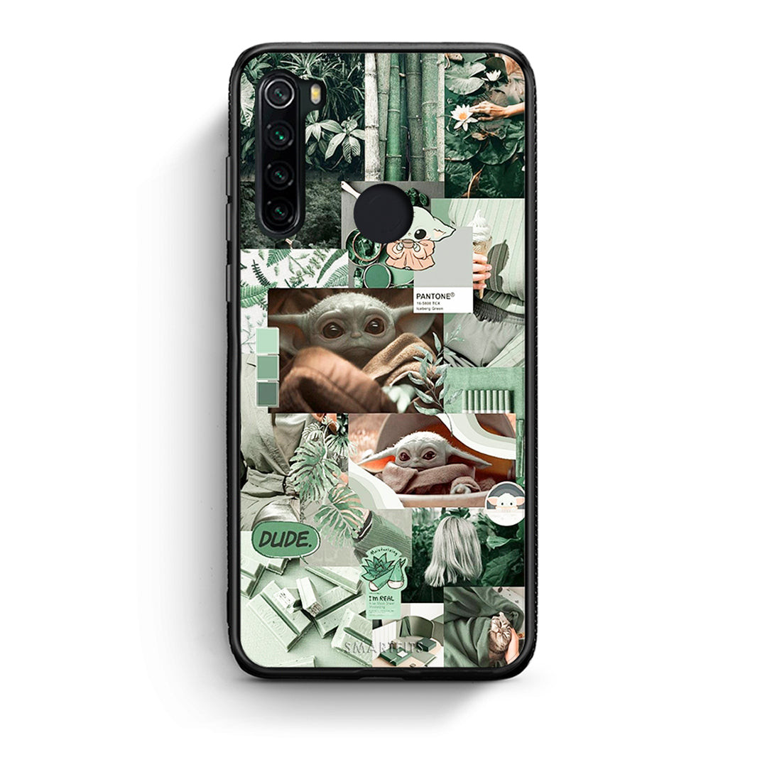 Xiaomi Redmi Note 8 Collage Dude Θήκη Αγίου Βαλεντίνου από τη Smartfits με σχέδιο στο πίσω μέρος και μαύρο περίβλημα | Smartphone case with colorful back and black bezels by Smartfits