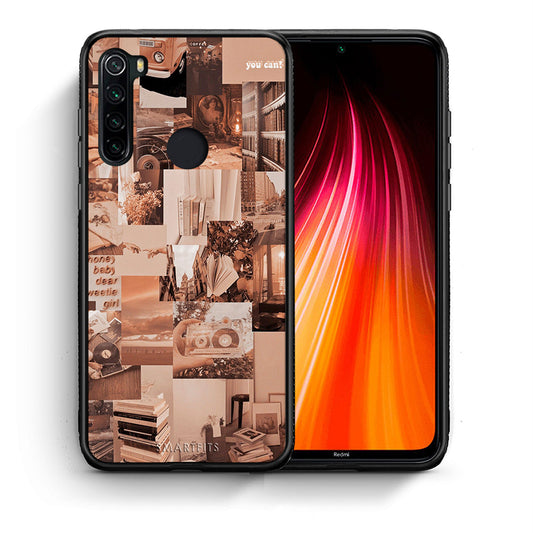 Θήκη Αγίου Βαλεντίνου Xiaomi Redmi Note 8 Collage You Can από τη Smartfits με σχέδιο στο πίσω μέρος και μαύρο περίβλημα | Xiaomi Redmi Note 8 Collage You Can case with colorful back and black bezels