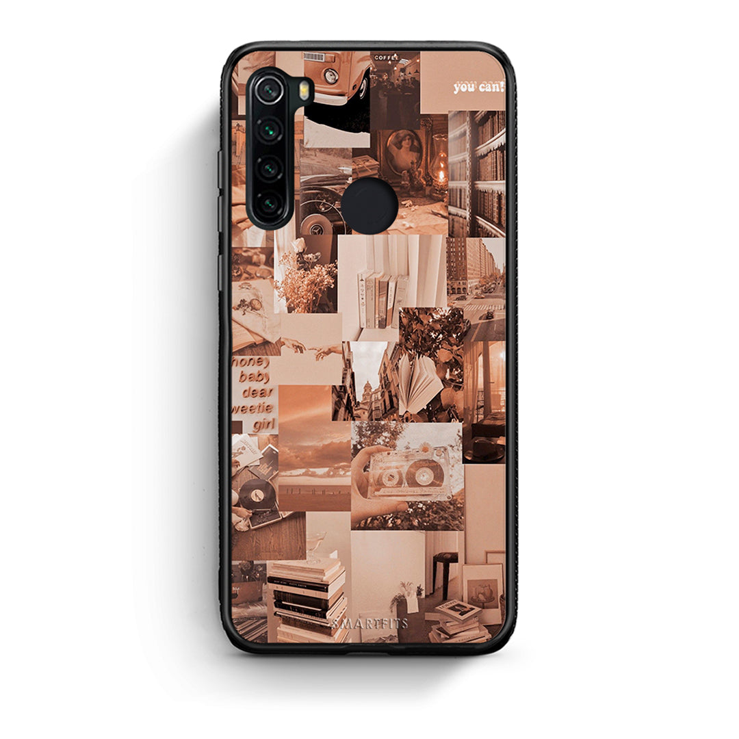 Xiaomi Redmi Note 8 Collage You Can Θήκη Αγίου Βαλεντίνου από τη Smartfits με σχέδιο στο πίσω μέρος και μαύρο περίβλημα | Smartphone case with colorful back and black bezels by Smartfits