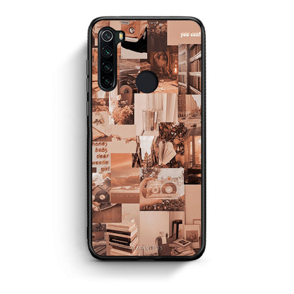 Xiaomi Redmi Note 8 Collage You Can Θήκη Αγίου Βαλεντίνου από τη Smartfits με σχέδιο στο πίσω μέρος και μαύρο περίβλημα | Smartphone case with colorful back and black bezels by Smartfits