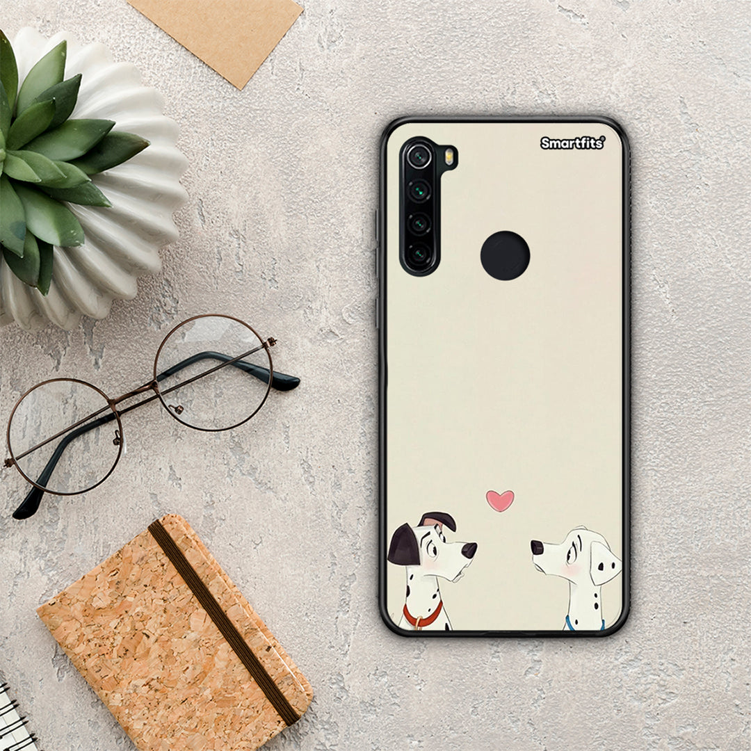 Dalmatians Love - Xiaomi Redmi Note 8 θήκη