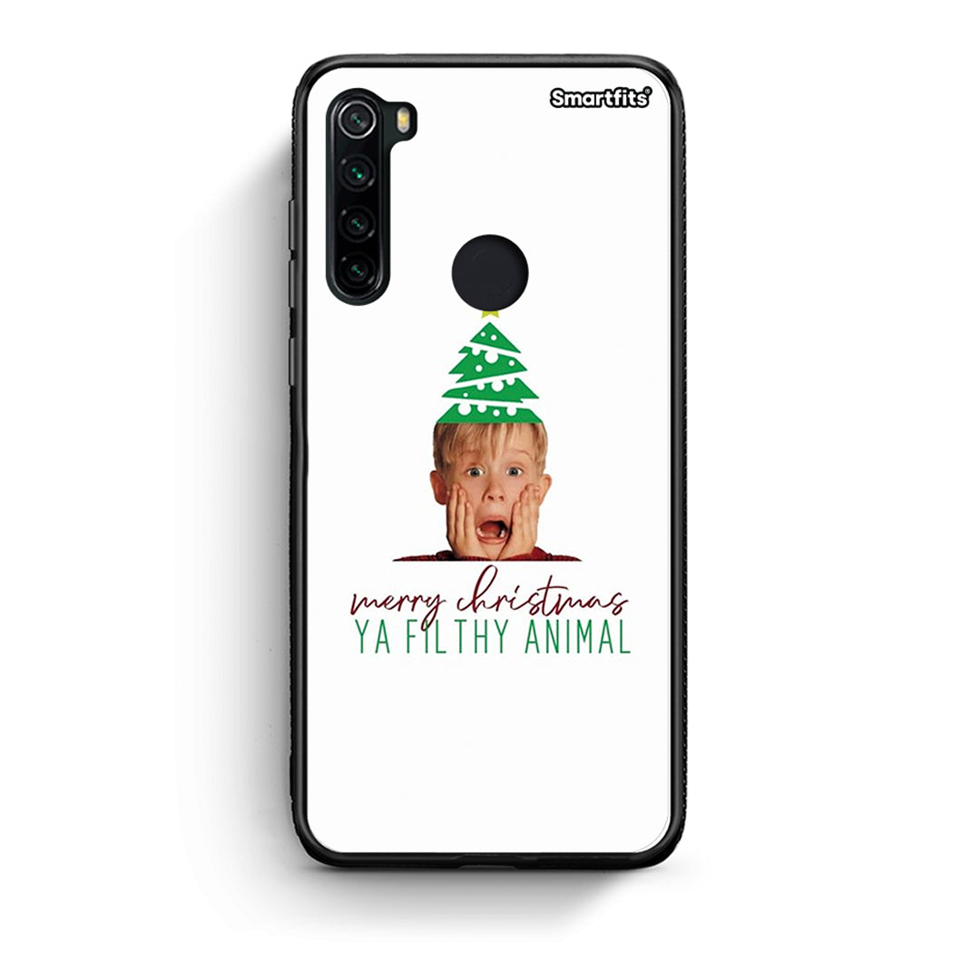 Xiaomi Redmi Note 8 Filthy Animal θήκη από τη Smartfits με σχέδιο στο πίσω μέρος και μαύρο περίβλημα | Smartphone case with colorful back and black bezels by Smartfits