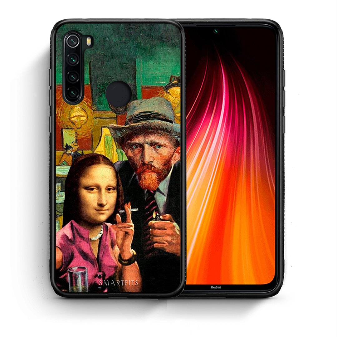 Θήκη Xiaomi Redmi Note 8 Funny Art από τη Smartfits με σχέδιο στο πίσω μέρος και μαύρο περίβλημα | Xiaomi Redmi Note 8 Funny Art case with colorful back and black bezels