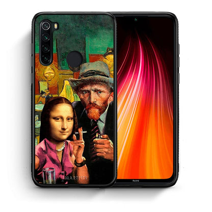 Θήκη Xiaomi Redmi Note 8 Funny Art από τη Smartfits με σχέδιο στο πίσω μέρος και μαύρο περίβλημα | Xiaomi Redmi Note 8 Funny Art case with colorful back and black bezels
