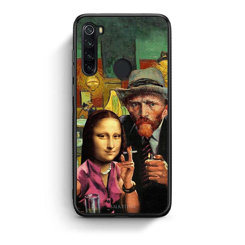 Xiaomi Redmi Note 8 Funny Art θήκη από τη Smartfits με σχέδιο στο πίσω μέρος και μαύρο περίβλημα | Smartphone case with colorful back and black bezels by Smartfits