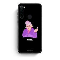 Thumbnail for Xiaomi Redmi Note 8 Grandma Mood Black θήκη από τη Smartfits με σχέδιο στο πίσω μέρος και μαύρο περίβλημα | Smartphone case with colorful back and black bezels by Smartfits