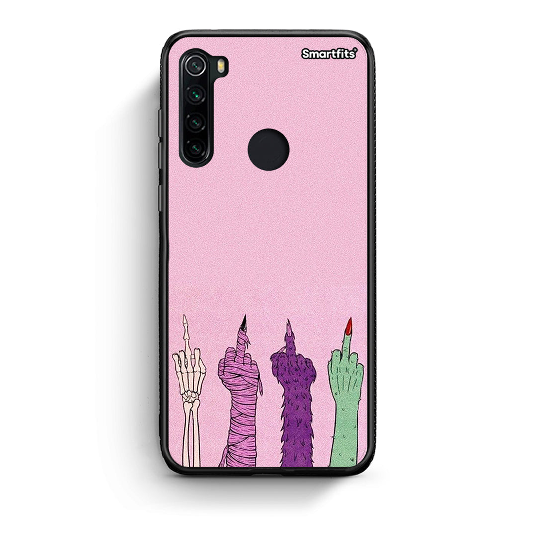 Xiaomi Redmi Note 8 Halloween Be A Lady Θήκη από τη Smartfits με σχέδιο στο πίσω μέρος και μαύρο περίβλημα | Smartphone case with colorful back and black bezels by Smartfits