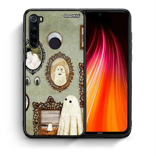 Θήκη Xiaomi Redmi Note 8 Halloween Ghost Season από τη Smartfits με σχέδιο στο πίσω μέρος και μαύρο περίβλημα | Xiaomi Redmi Note 8 Halloween Ghost Season case with colorful back and black bezels