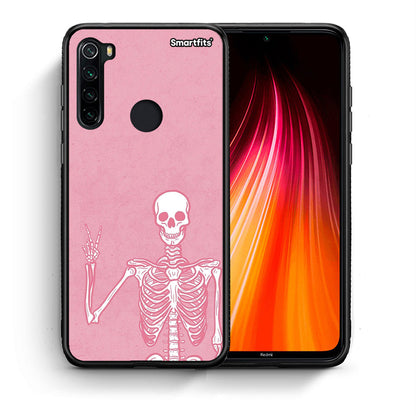 Θήκη Xiaomi Redmi Note 8 Halloween Motivation από τη Smartfits με σχέδιο στο πίσω μέρος και μαύρο περίβλημα | Xiaomi Redmi Note 8 Halloween Motivation case with colorful back and black bezels