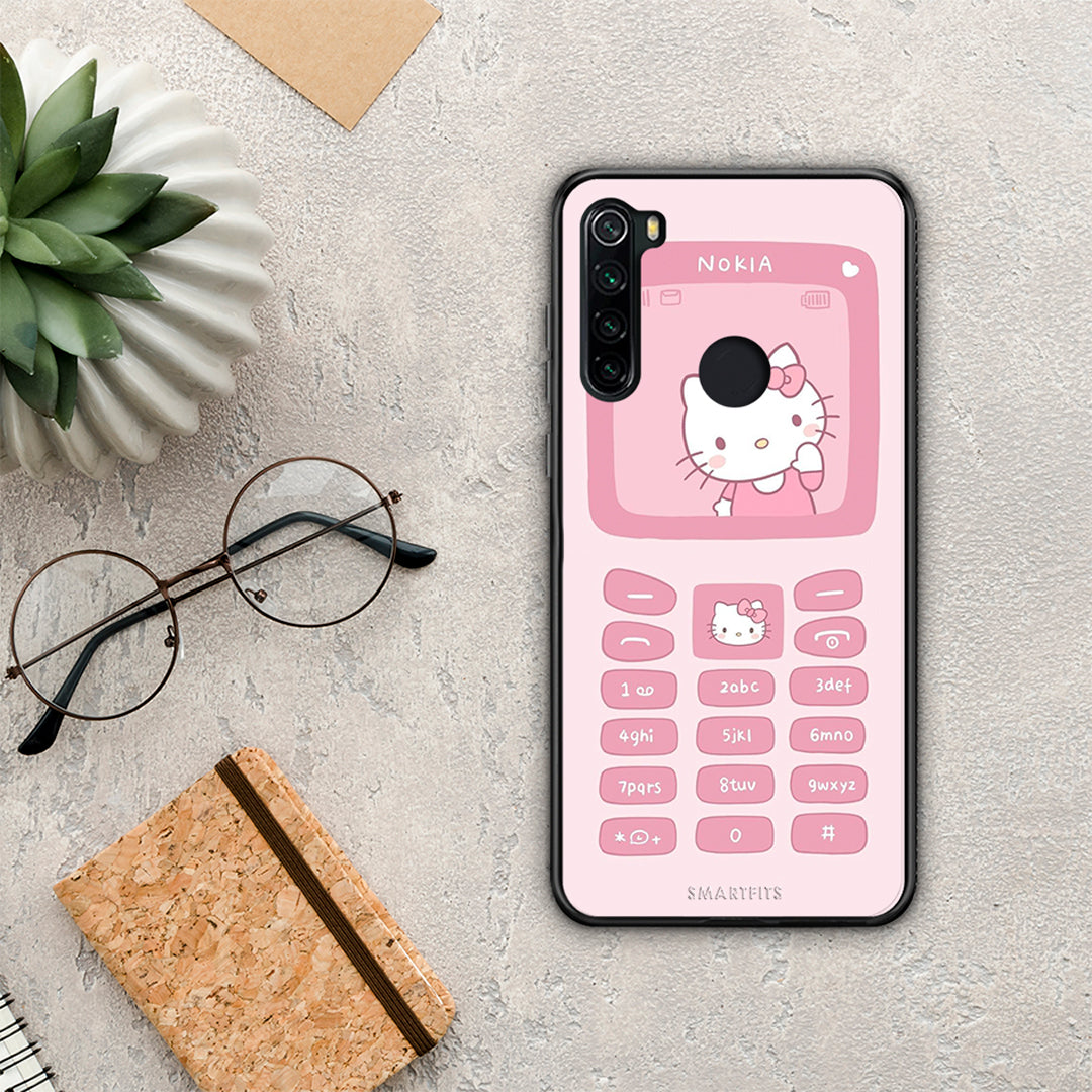 Hello Kitten - Xiaomi Redmi Note 8 θήκη