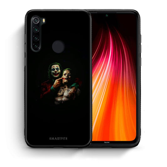 Θήκη Xiaomi Redmi Note 8 Clown Hero από τη Smartfits με σχέδιο στο πίσω μέρος και μαύρο περίβλημα | Xiaomi Redmi Note 8 Clown Hero case with colorful back and black bezels
