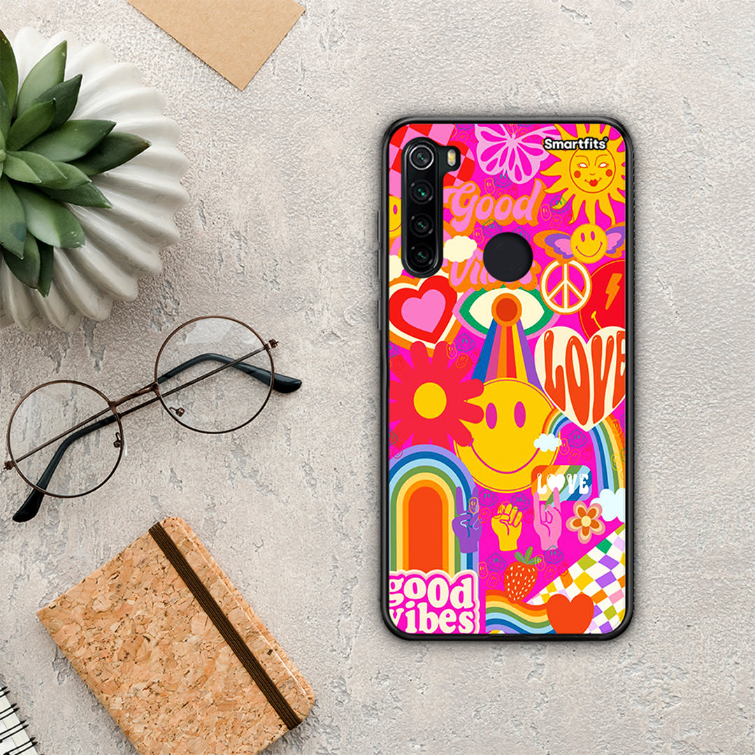 Hippie Love - Xiaomi Redmi Note 8 θήκη