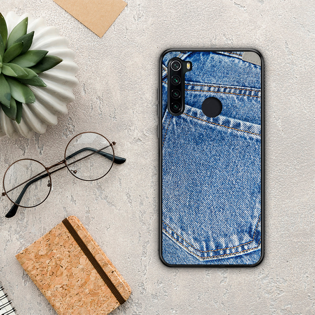 Jeans Pocket - Xiaomi Redmi Note 8 θήκη