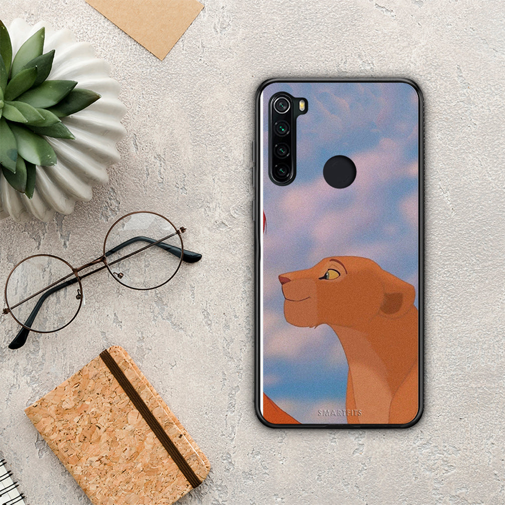 Lion Love 2 - Xiaomi Redmi Note 8 θήκη