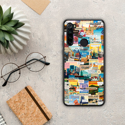 Live To Travel - Xiaomi Redmi Note 8 θήκη