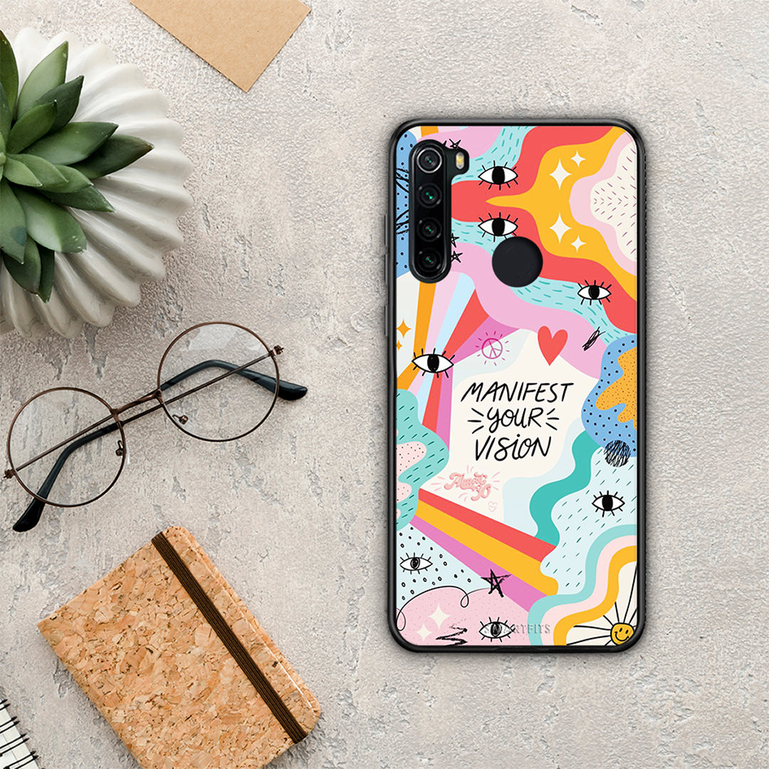 Manifest Your Vision - Xiaomi Redmi Note 8 θήκη