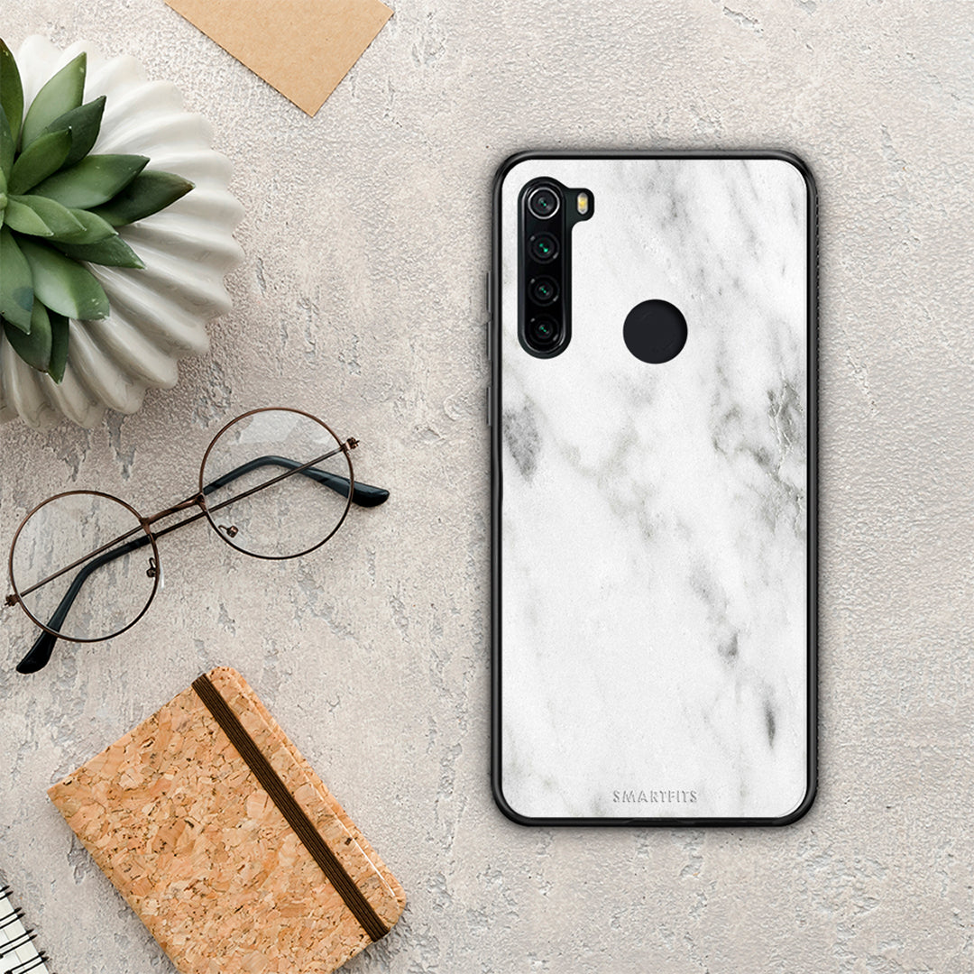 Marble White - Xiaomi Redmi Note 8 θήκη
