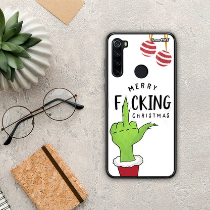 Merry F Xmas - Xiaomi Redmi Note 8 θήκη